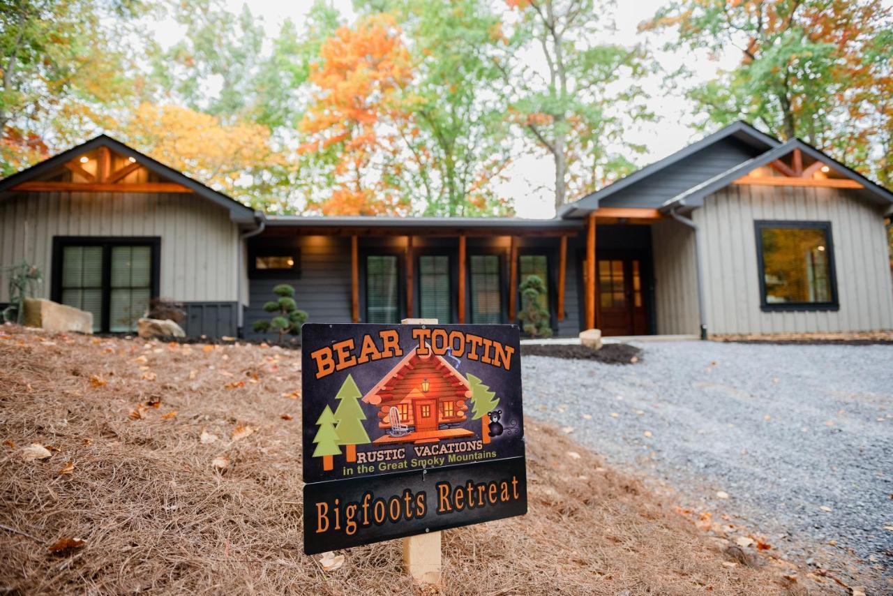 Bigfoots Retreat Chalet Villa Gatlinburg Buitenkant foto